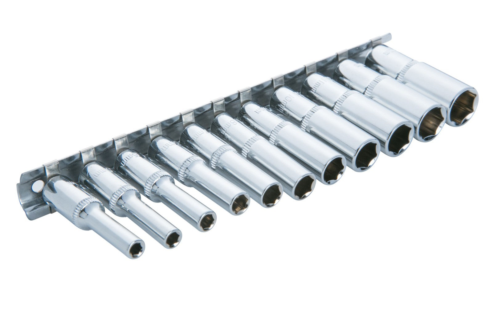 BlueSpot 1/4" Drive Metric Deep Socket Set 4-13MM