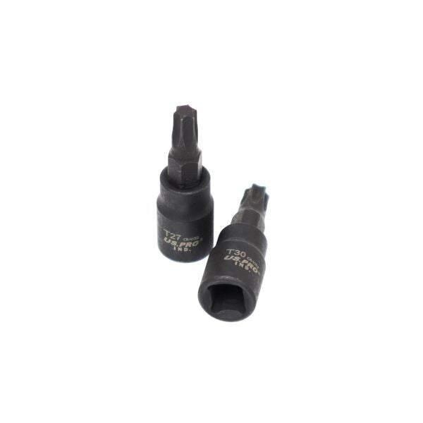 US PRO INDUSTRIAL 8PC 1/4" DR IMPACT STAR BIT SOCKETS - SBW Trading Limited