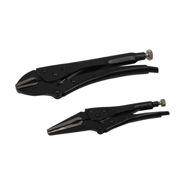 US PRO 4PC Black Locking Pliers Set 5", 6.5", 7", 10"