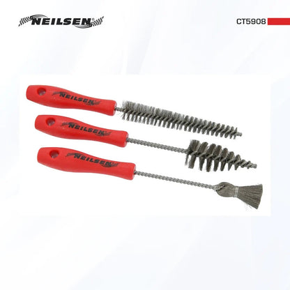 NEILSEN Diesel Injector Bore Sleeve Cleaning Set 3PC