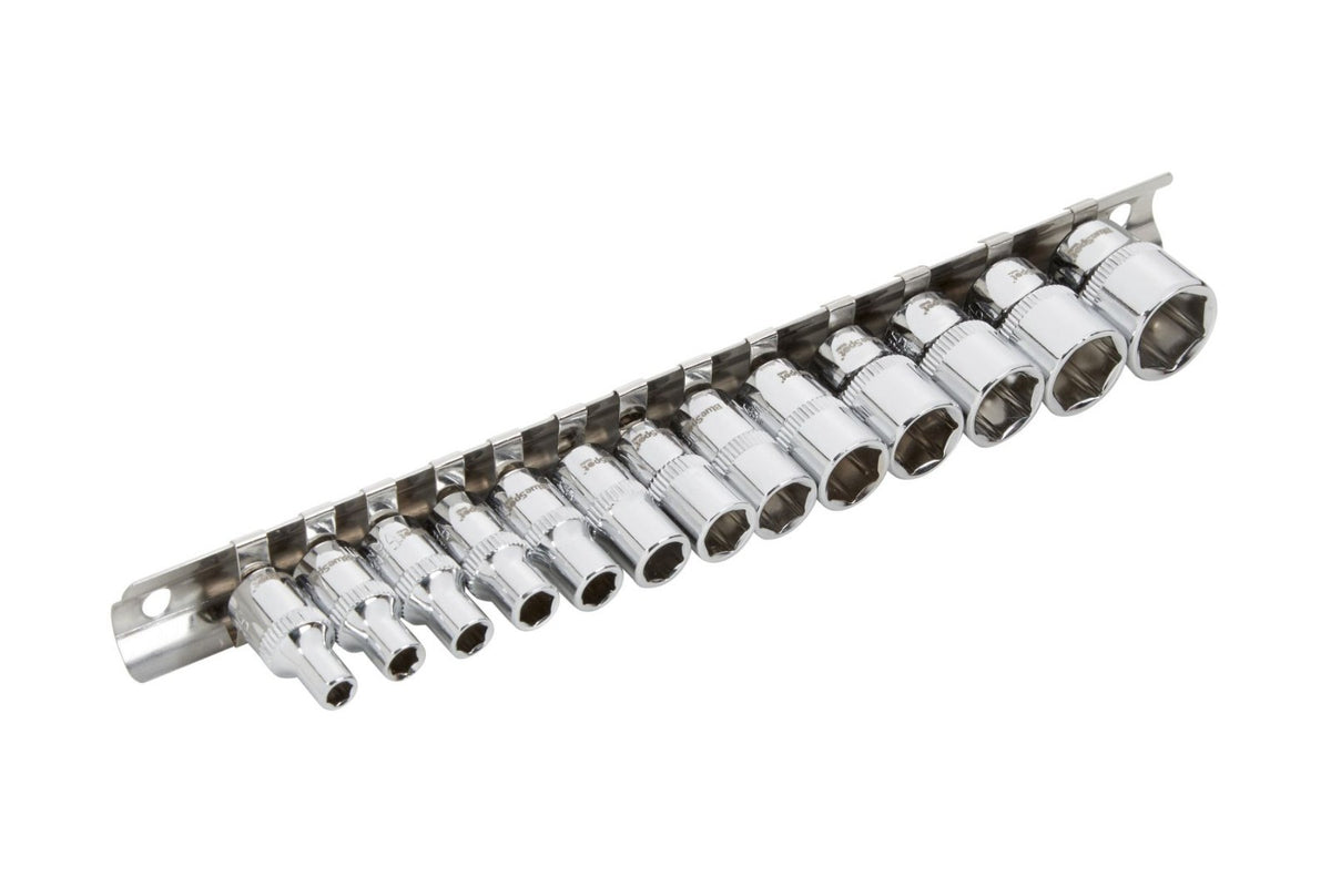 BlueSpot 1/4" Drive Metric Socket Set 4-14MM 13PC