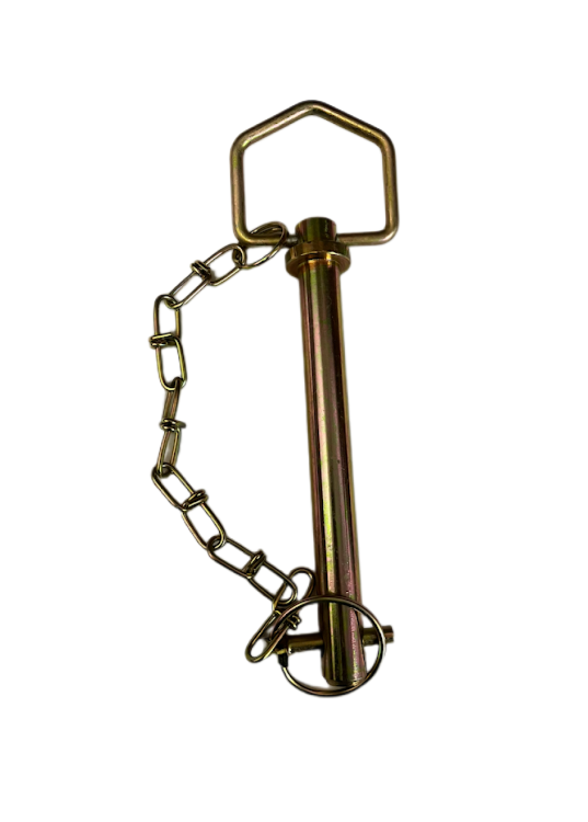 Trailer Tow Bar Hitch Pin 19Mm X 162Mm Chain Linchpin Drop Handle Towing