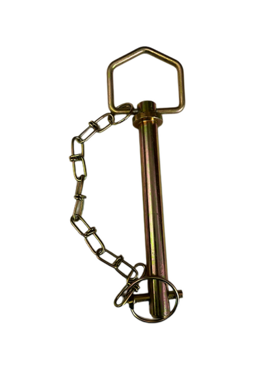 Trailer Tow Bar Hitch Pin 19Mm X 162Mm Chain Linchpin Drop Handle Towing