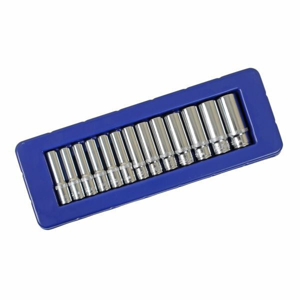 US PRO 1/4" Drive Metric Socket Set 26PC Deep & Shallow