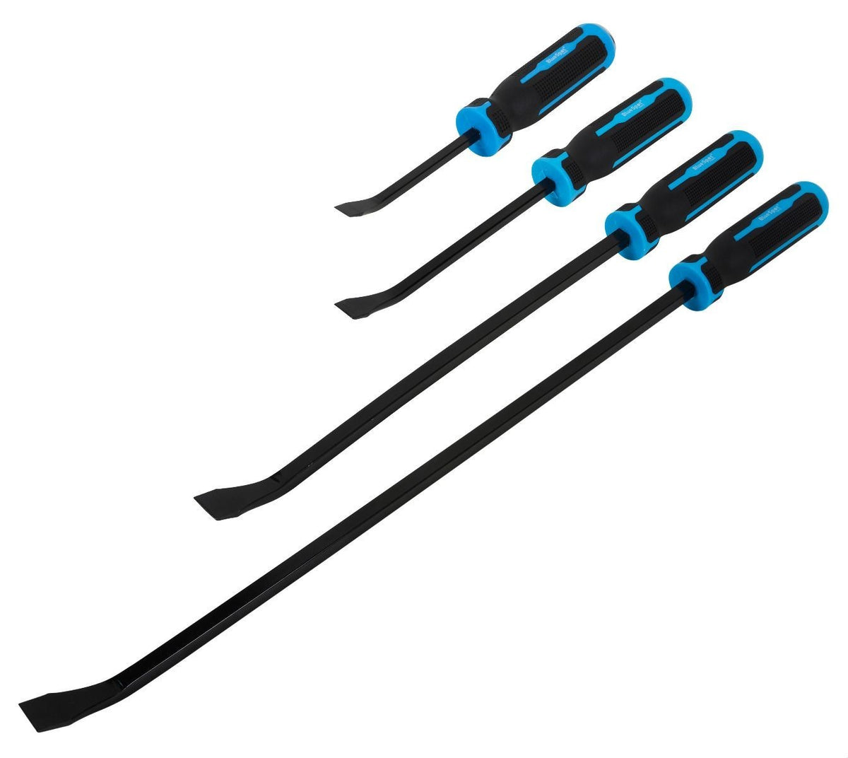 BlueSpot Heavy Duty Pry Bar Set 4PC 8-24 Inch