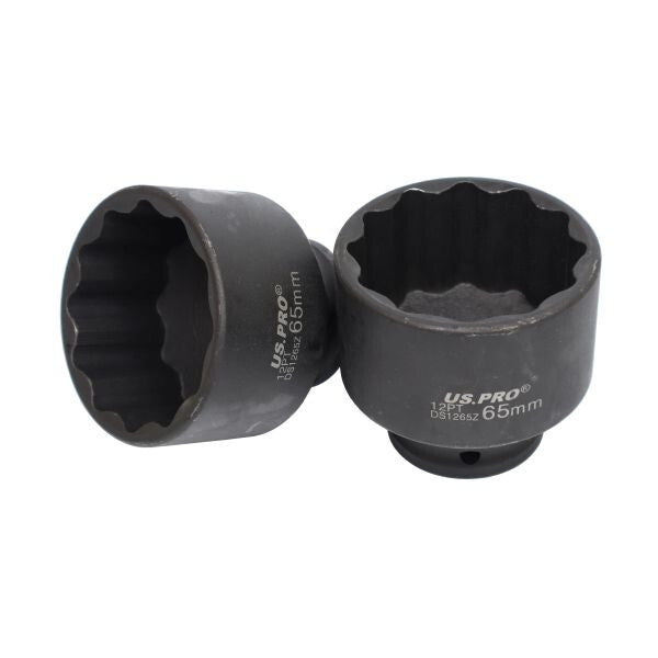 US PRO 65MM 3/4" Drive 12-Point Impact Socket