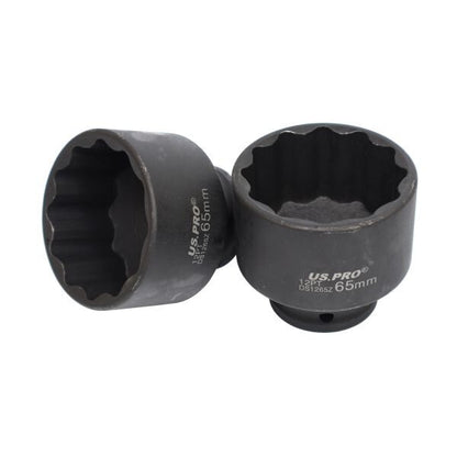 US PRO 65MM 3/4" Drive 12-Point Impact Socket
