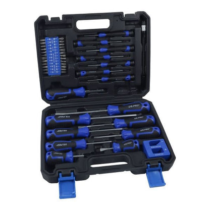 Us Pro 43Pc Pro Screwdriver Set Precision Bits Magnetiser Ph Sl Torx Hex