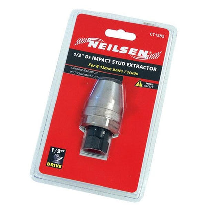 NEILSEN Impact Stud Extractor 1/2" Drive 6-13MM