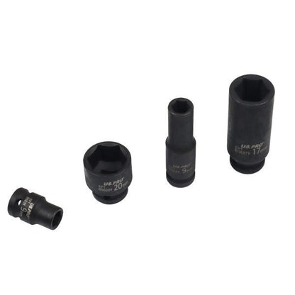 US PRO 32PC 3/8" Drive Impact Socket Set 7-22MM Metric