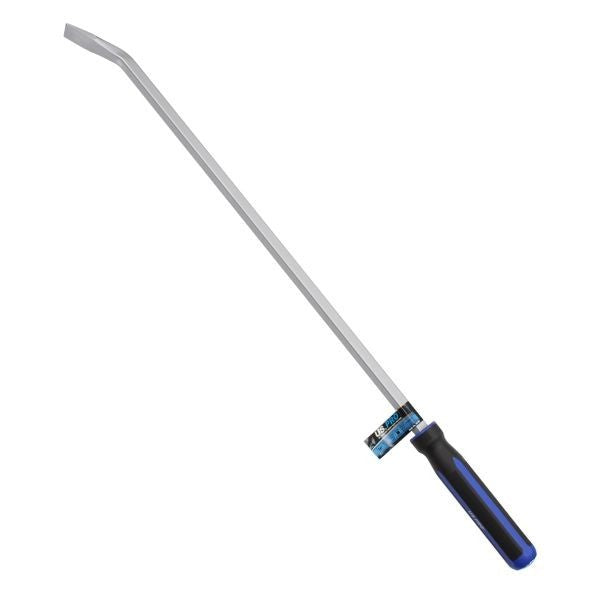 Us Pro 36In Heavy Duty Pry Bar 900Mm Angled Lever Wrecking Bar With Strike Cap