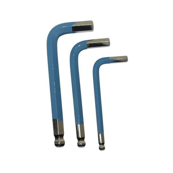 US PRO 10PC Short Ball End Hex Key Set Metric 1.5-10MM