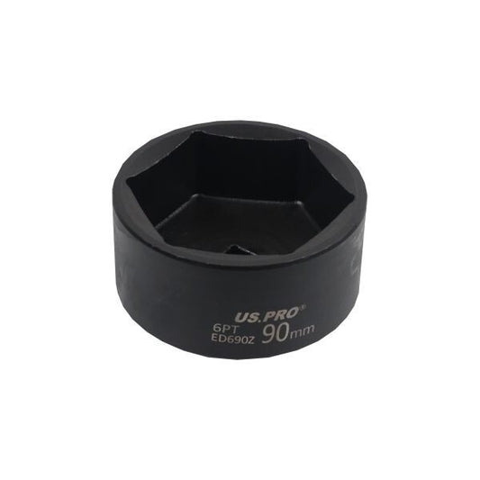 Us Pro 3/4" Drive 90Mm 6Pt Impact Socket Â Commercial Grade Cr-Mo Hrc45-47