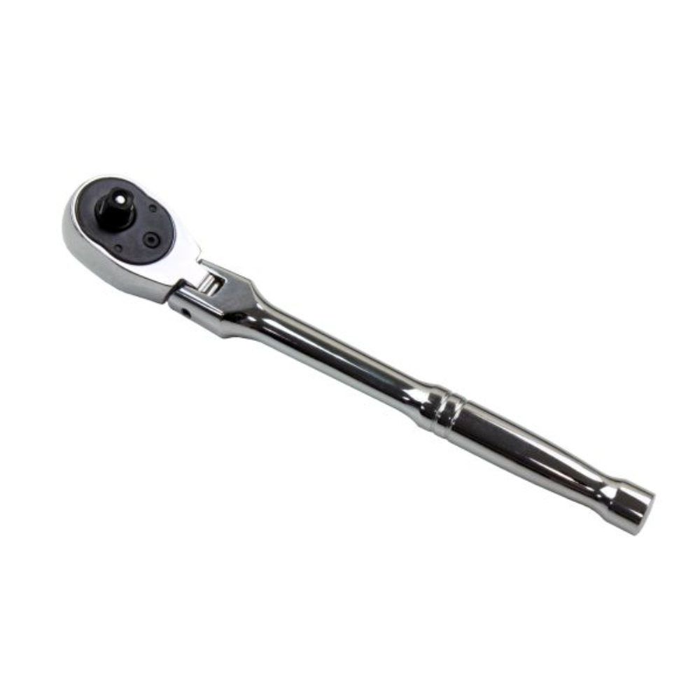 Us Pro 1/4" Drive 72T Flexi Head Ratchet | Flexible Reversible Cr-Mo 175Mm 4201