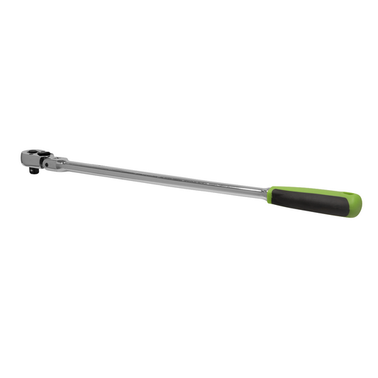 Siegen Ratchet 3/8" Drive Flexi Head 72T Extra Long 457Mm Chrome Vanadium