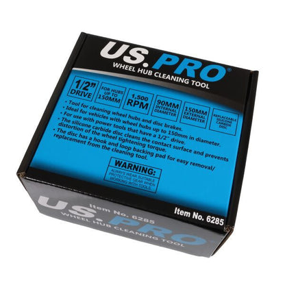 US PRO 1/2" Drive Wheel Hub Cleaning Tool 150MM