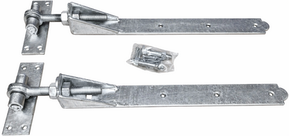 Timco Adjustable Hook Band Hinges 24In Hot Dipped Galvanised Gate Door Pair