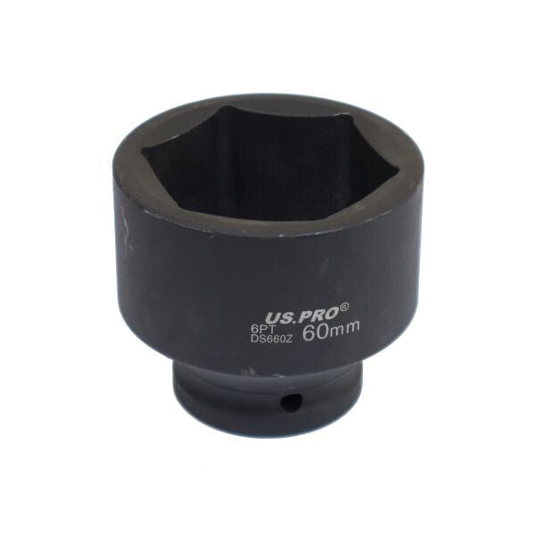 US PRO 3/4" Drive 60MM 6-Point Impact Socket 75MM