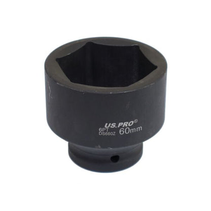 US PRO 3/4" Drive 60MM 6-Point Impact Socket 75MM