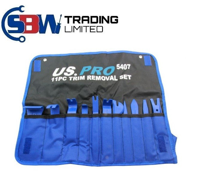 US PRO 11PC Non-Scratch Car Trim Removal Tool Set