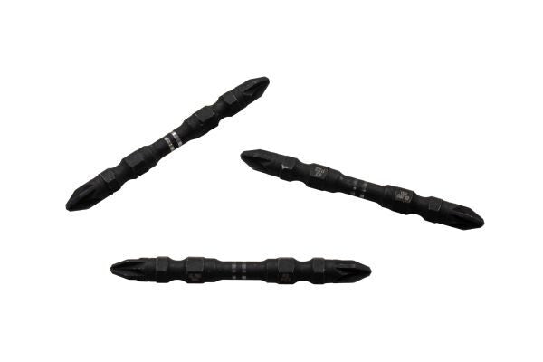 US PRO 10PC PZ2 65MM Double End Impact Bits 1/4" Hex S2 Steel