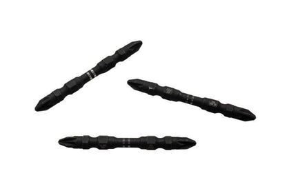 US PRO 10PC PZ2 65MM Double End Impact Bits 1/4" Hex S2 Steel