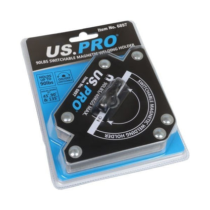 US PRO 90lb Switchable Magnetic Welding Holder 45° 90° 135°