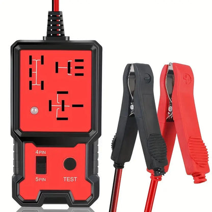 Automotive 12V Relay Tester 4/5 Pin Car Electrical Circuit Test Tool Led Checker