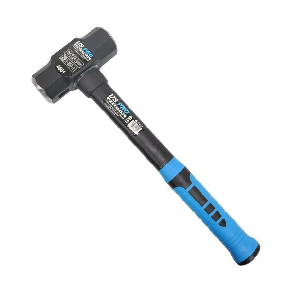 Us Pro Double Face 4Lb Sledge Hammer Fibreglass Handle 1.8Kg 384Mm