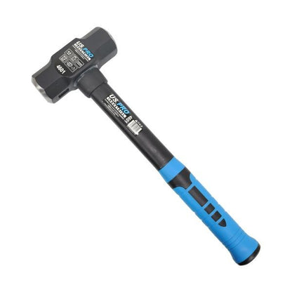 Us Pro Double Face 4Lb Sledge Hammer Fibreglass Handle 1.8Kg 384Mm