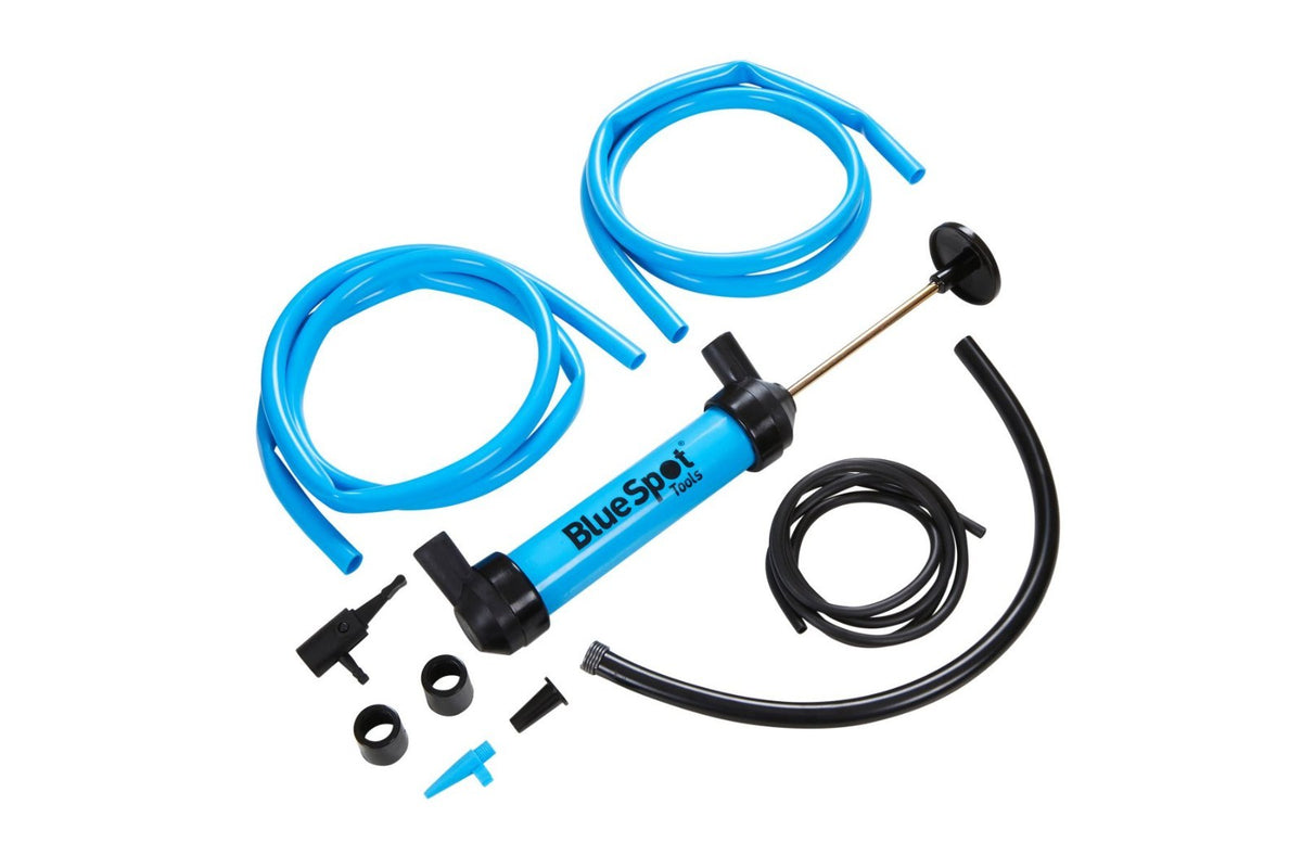 BlueSpot Syphon and Inflator Pump Set