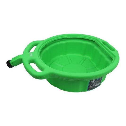 US PRO 8L Oil Drain Pan with Pouring Nozzle