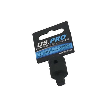 US PRO 1/2" Female x 3/8" Male Impact Adaptor 34MM