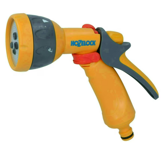 Hozelock 5 Function Spray Nozzle Garden Hose Pipe Water Gun Jet Sprayer