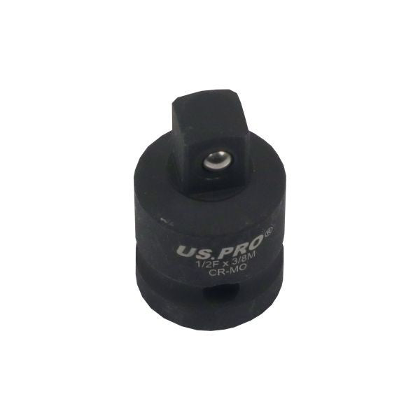Us Pro Impact Adaptor 1/2" F X 3/8" M Step Up Adapter Cr-Mo 34Mm Reducer Socket