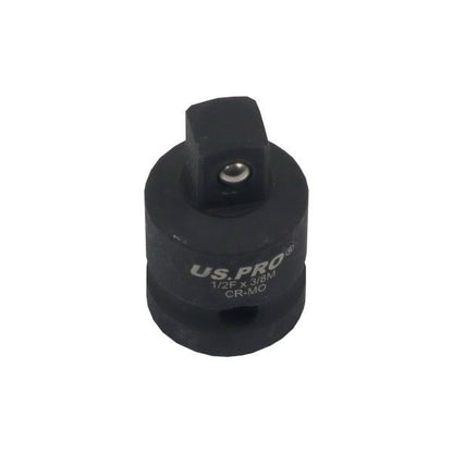 Us Pro Impact Adaptor 1/2" F X 3/8" M Step Up Adapter Cr-Mo 34Mm Reducer Socket