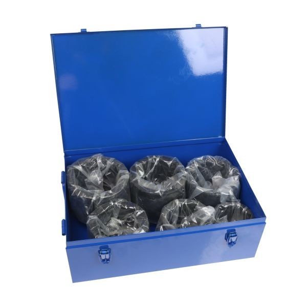 Us Pro 6Pc 1" Drive 6Pt Jumbo Impact Sockets 70-100Mm With Case Hgv Long