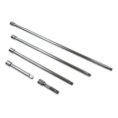 US PRO 5PC 1/2" Drive Extra Long Extension Bar Set 100-600MM