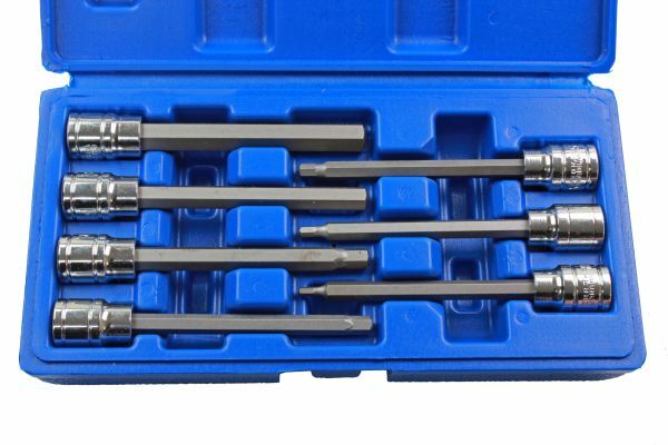 US PRO 7PCS 3/8â€ DR. 110MM(L) HEX BIT SOCKETS - SBW Trading Limited