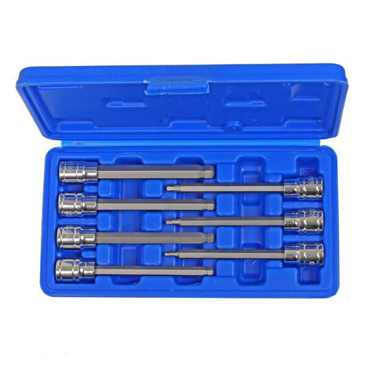 US PRO 7PC 3/8" DR BALL END HEX BIT SOCKETS - SBW Trading Limited