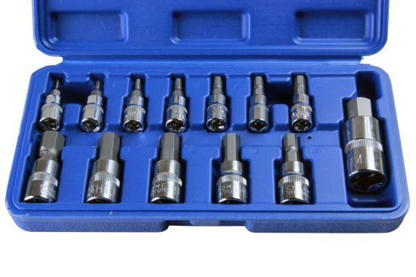 US PRO 13PC METRIC HEX BIT SOCKET SET - SBW Trading Limited