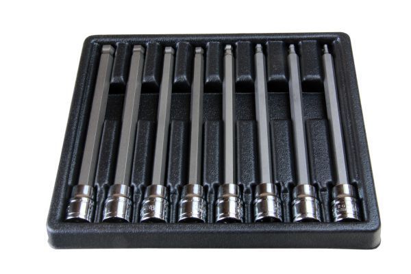 US PRO 8PCS 3/8â€ DR HEX BALL END BIT SOCKET SET - EXTRA LONG - SBW Trading Limited