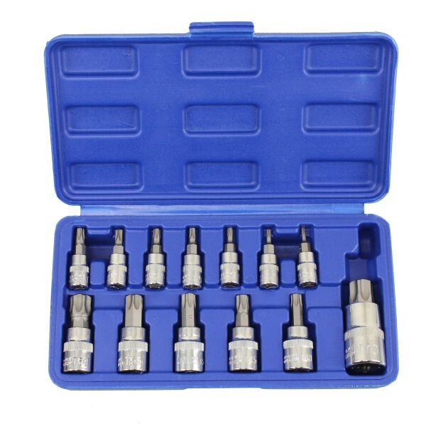 US PRO 13PC TAMPER PROOF STAR BIT SOCKET SET - SBW Trading Limited