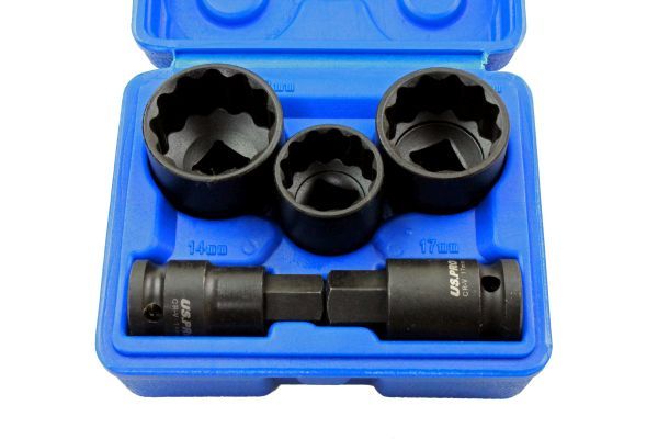 US PRO VAG IMPACT HUB NUT SOCKETS & BITS SET - SBW Trading Limited