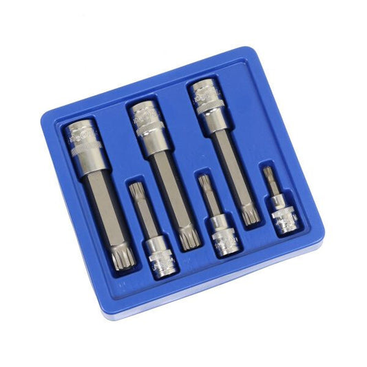 US PRO 6PC 3/8" & 1/2" DR TRIPLE SQUARE BIT SOCKET SET - SBW Trading Limited
