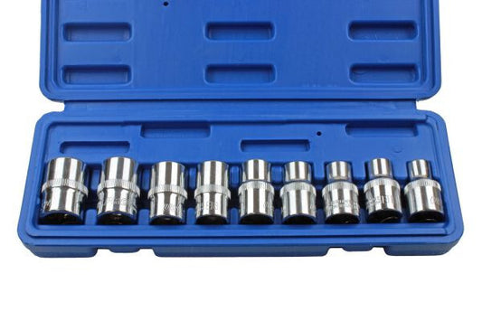 US PRO 9PC 1/2" DR E TORX SOCKET - SBW Trading Limited