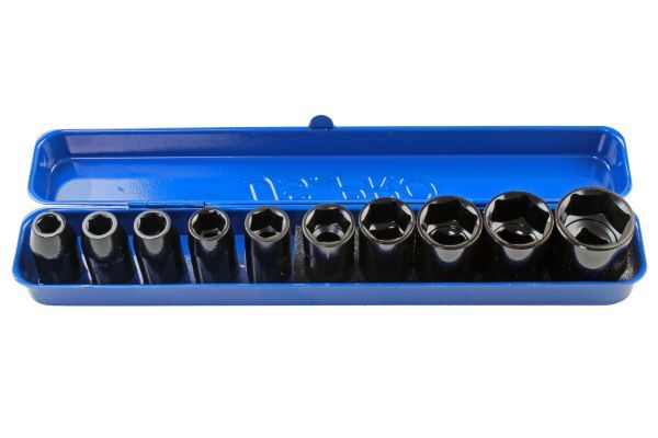 US PRO 10PC 1/2" DR. SHALLOW IMPACT SOCKET METRIC - SBW Trading Limited