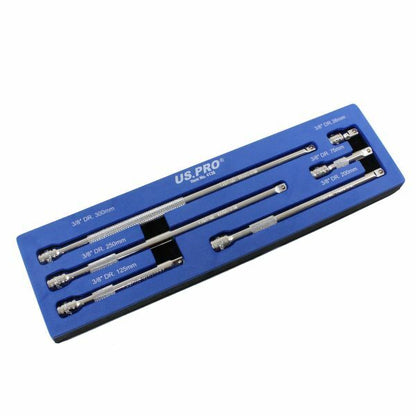 US PRO 6PC 3/8" DR. EXTENSION BAR SET - SBW Trading Limited