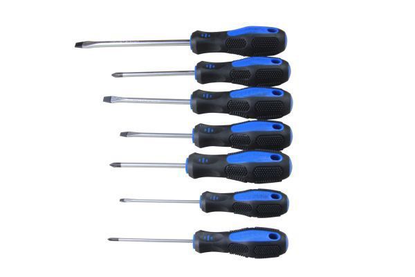 US PRO 7PC CUSHIONED SCREWDRIVER SET SLOTTED & PHILIPS - SBW Trading Limited