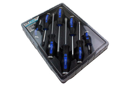 US PRO 8PC GO-THRU SCREWDRIVER SET - SBW Trading Limited